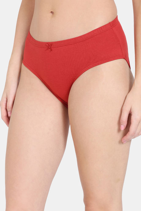 Rosaline Fleur Burst Medium Rise Full Coverage Hipster Panty (Pack of 3) - Multicolor — image 4